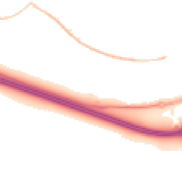 Night-time road noise heatmap for BH17 7BL