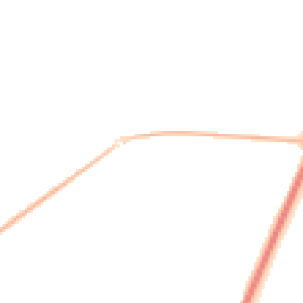Night-time road noise heatmap for BH17 8AQ