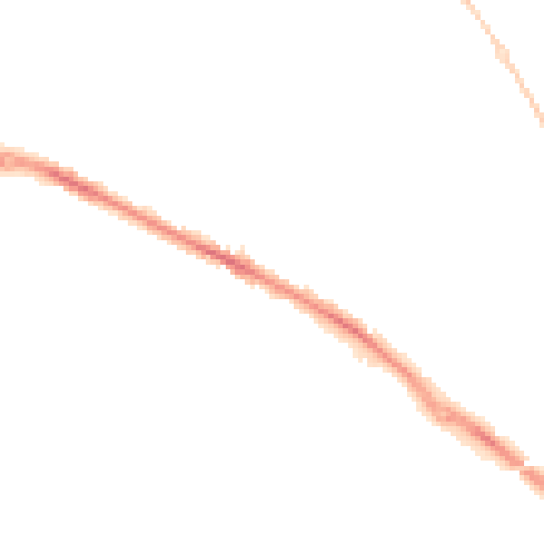 Night-time road noise heatmap for BH23 2AP