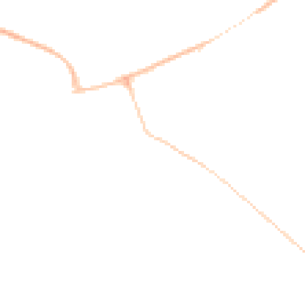 Night-time road noise heatmap for BH23 3JP