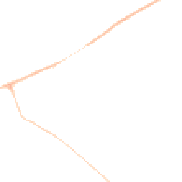 Night-time road noise heatmap for BH23 3RF