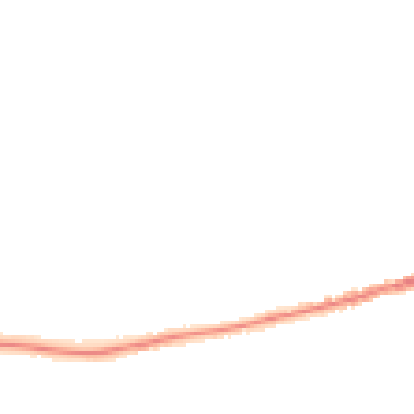 Night-time road noise heatmap for BH23 5BT