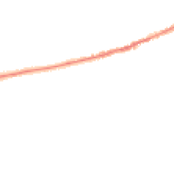 Night-time road noise heatmap for BH23 5DL