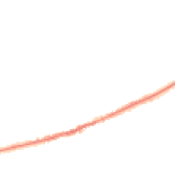 Night-time road noise heatmap for BH23 5FL