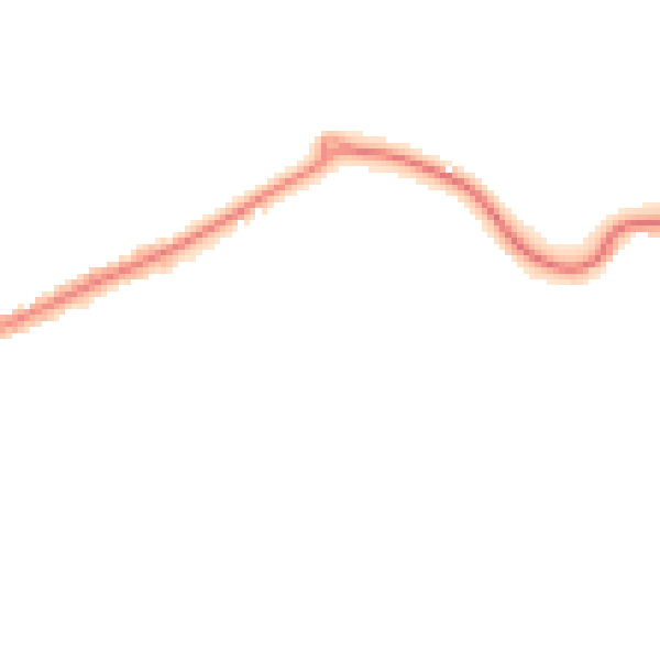 Night-time road noise heatmap for BH23 5JY