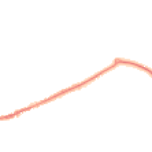 Night-time road noise heatmap for BH23 5LT