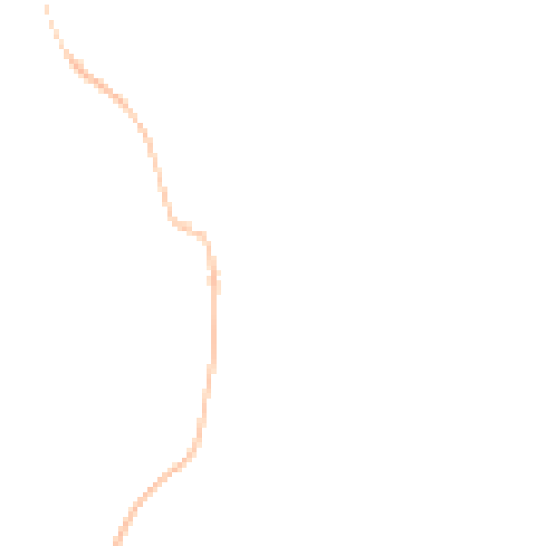 Night-time road noise heatmap for BH23 7BT