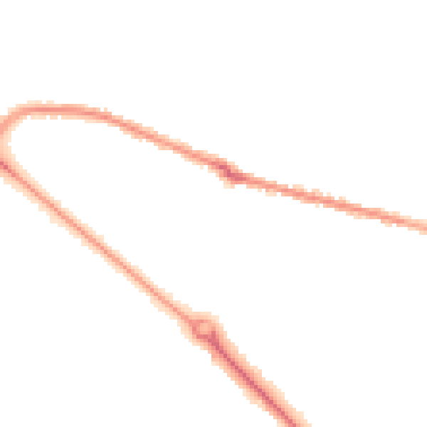 Night-time road noise heatmap for BH3 7AT
