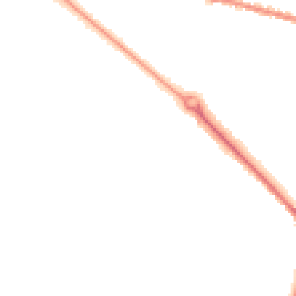 Night-time road noise heatmap for BH3 7BP