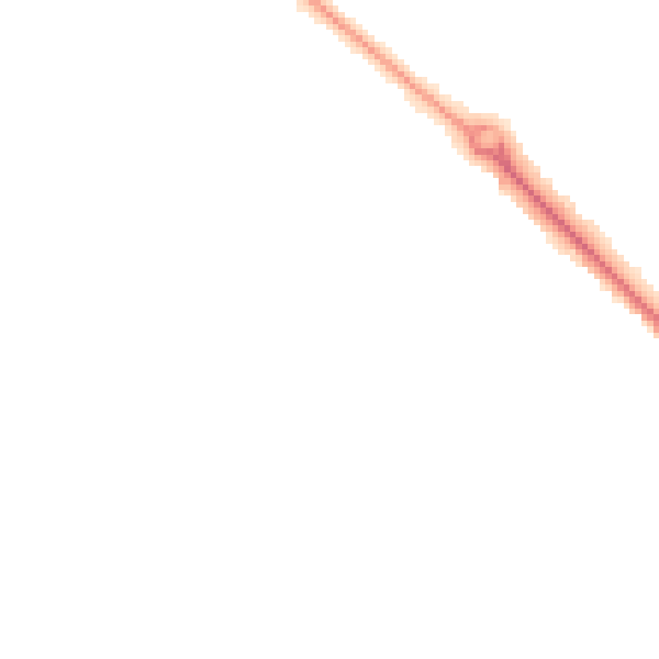 Night-time road noise heatmap for BH3 7DE
