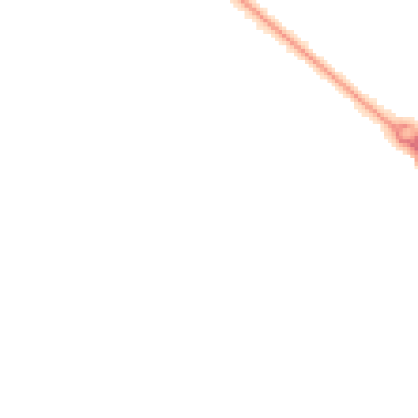 Night-time road noise heatmap for BH3 7DQ