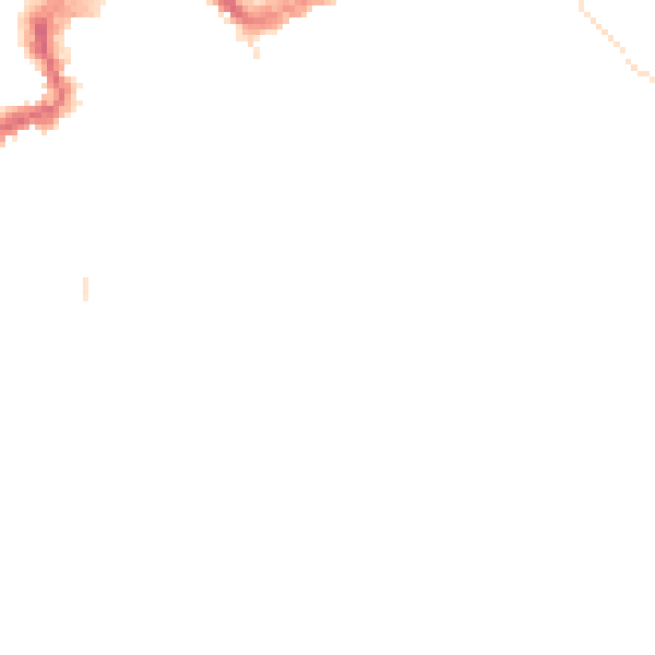 Night-time road noise heatmap for BH5 1JD