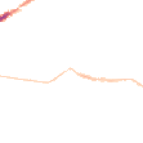 Night-time road noise heatmap for BH5 2HL