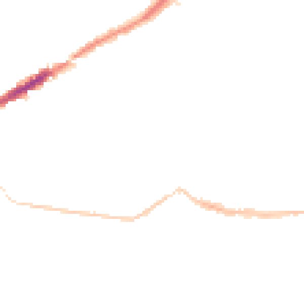 Night-time road noise heatmap for BH5 2JE