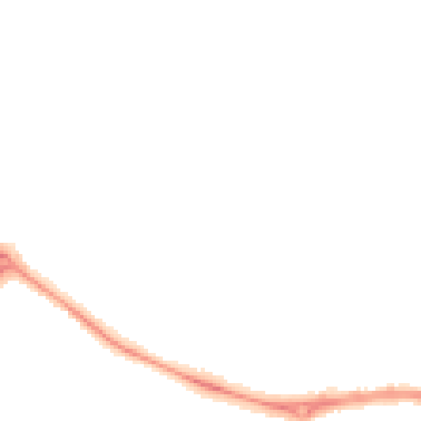 Night-time road noise heatmap for BH8 0BA