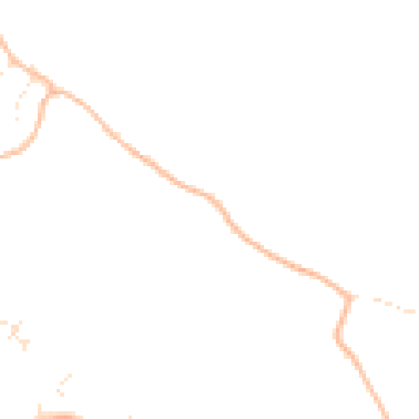 Daytime road noise heatmap for BH8 0DL