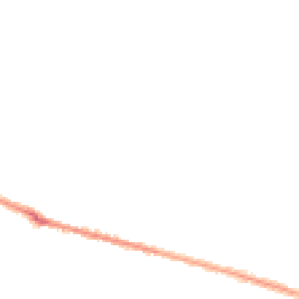 Night-time road noise heatmap for BH9 1LF