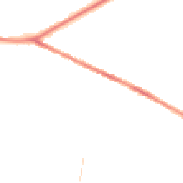 Night-time road noise heatmap for BL1 3JT