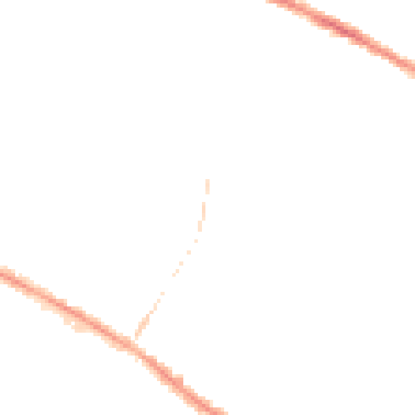 Night-time road noise heatmap for BL1 3XG