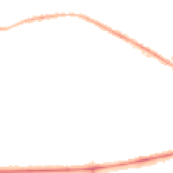 Night-time road noise heatmap for BL1 4PY