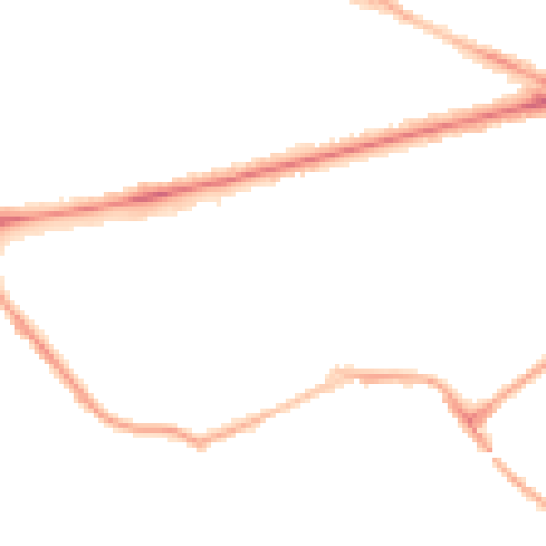 Night-time road noise heatmap for BL1 4RF