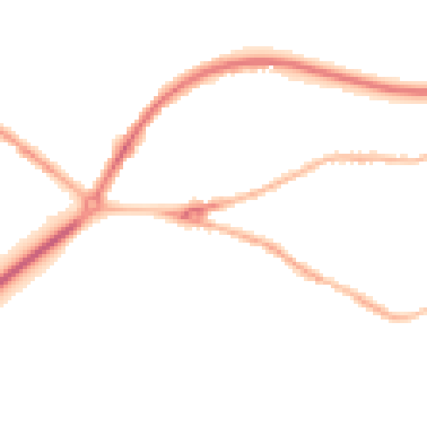 Night-time road noise heatmap for BL1 5QW