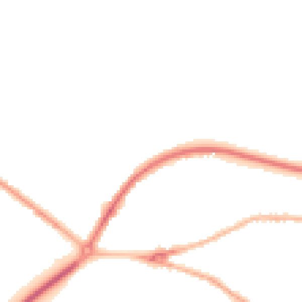 Night-time road noise heatmap for BL1 5UR