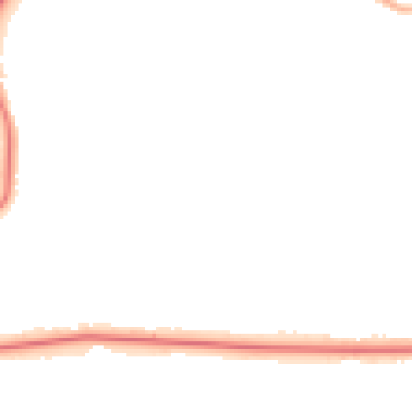 Night-time road noise heatmap for BL1 5WD