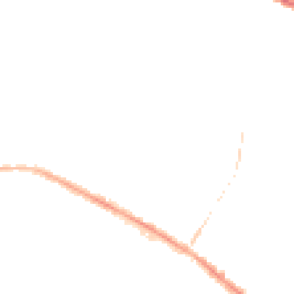 Night-time road noise heatmap for BL1 6BW
