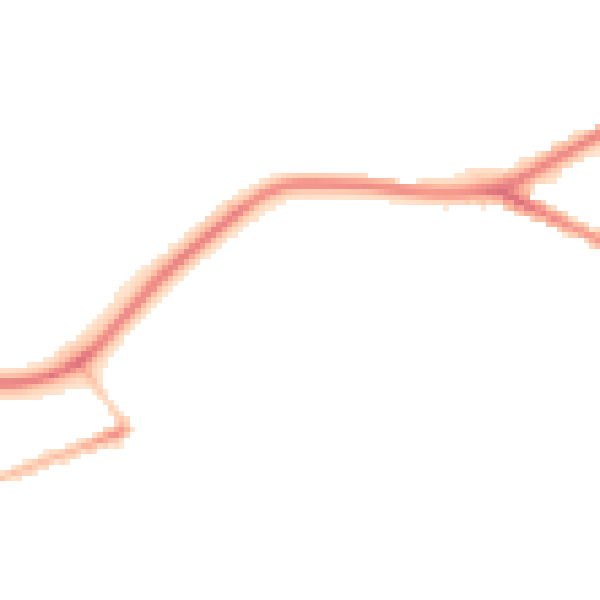 Night-time road noise heatmap for BL1 6FS