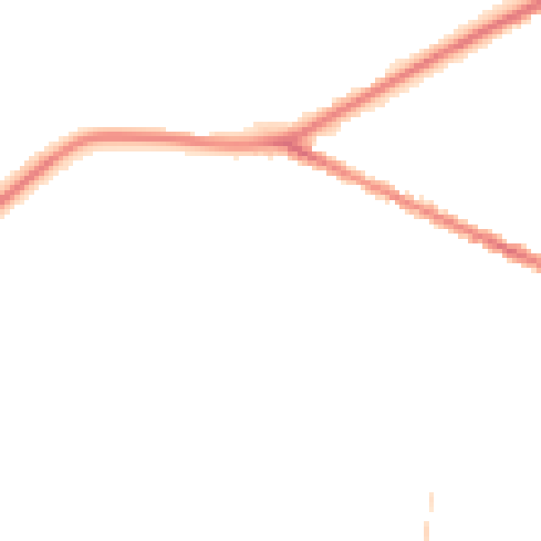 Night-time road noise heatmap for BL1 6HY