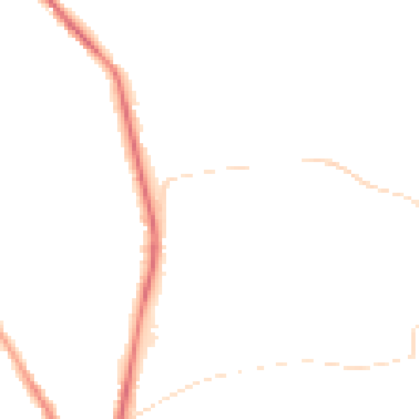 Night-time road noise heatmap for BL1 7HP