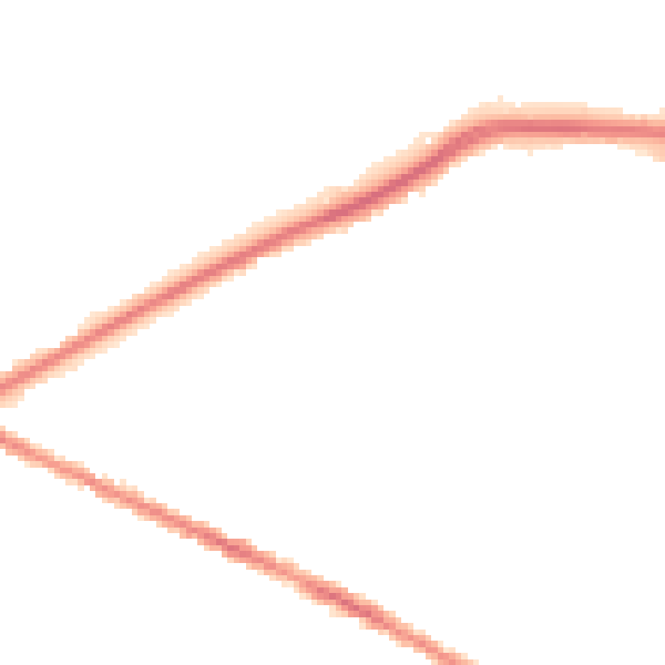 Night-time road noise heatmap for BL1 8FW
