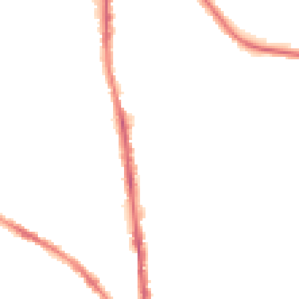 Night-time road noise heatmap for BL1 8LJ