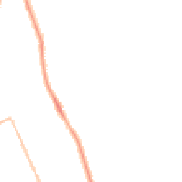 Night-time road noise heatmap for BL2 2LN