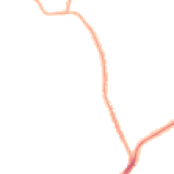 Night-time road noise heatmap for BL2 3FX