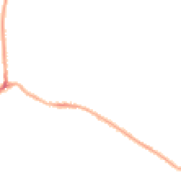Night-time road noise heatmap for BL2 3HJ