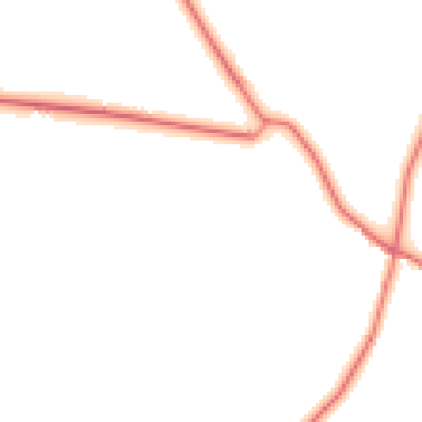 Daytime road noise heatmap for BL2 4LS