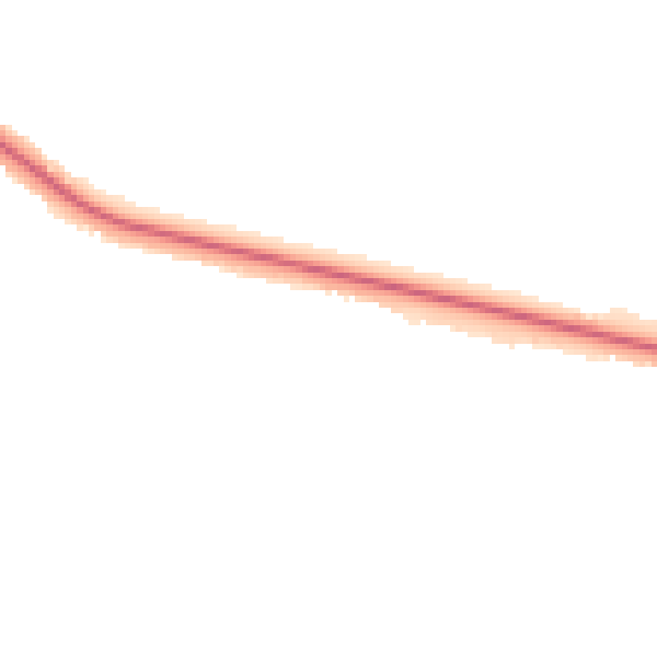 Night-time road noise heatmap for BL6 4AH