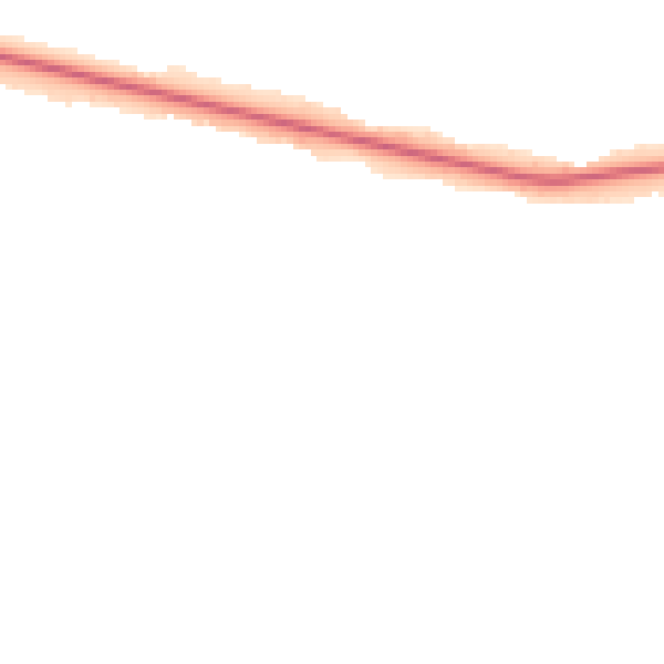 Night-time road noise heatmap for BL6 4BX