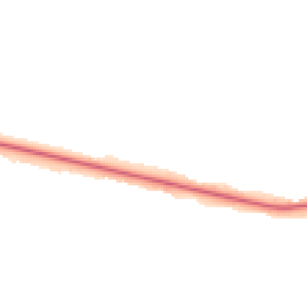 Night-time road noise heatmap for BL6 4DD