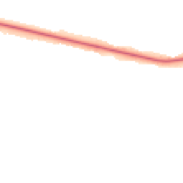 Night-time road noise heatmap for BL6 4DG