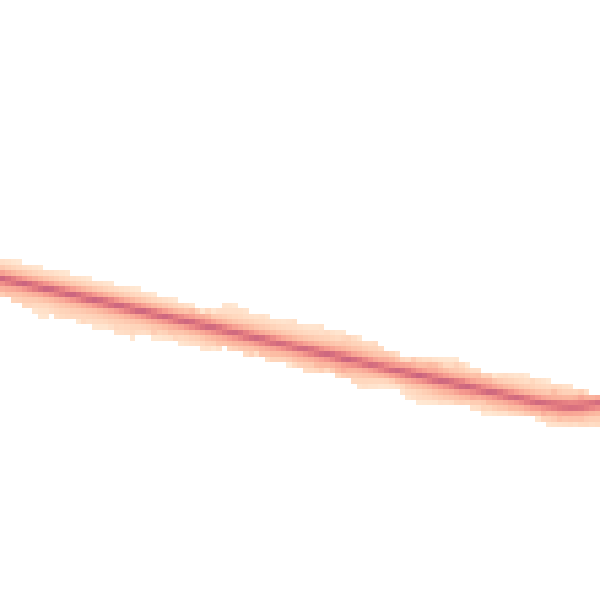 Night-time road noise heatmap for BL6 4DN