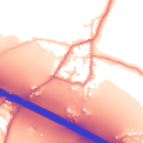 Daytime road noise heatmap for BL6 4HZ