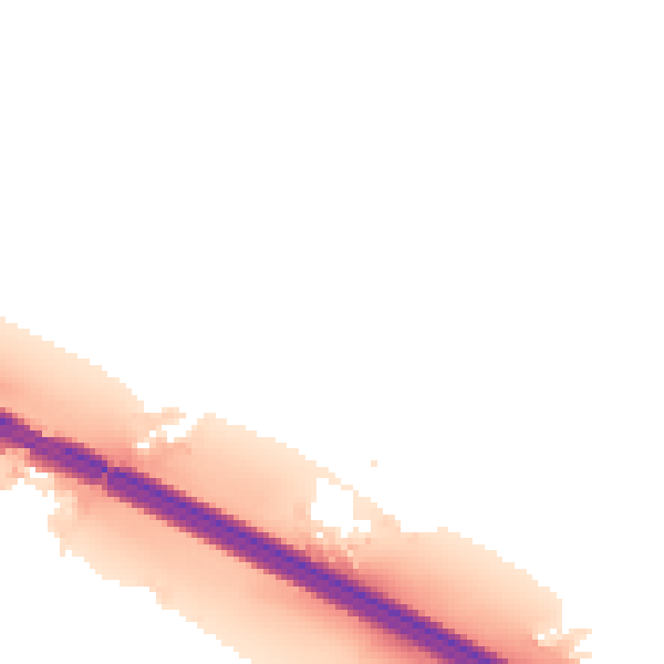 Night-time road noise heatmap for BL6 4HZ