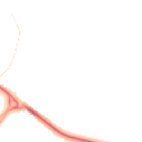 Night-time road noise heatmap for BL6 4JG