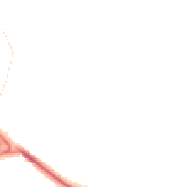 Night-time road noise heatmap for BL6 4JH