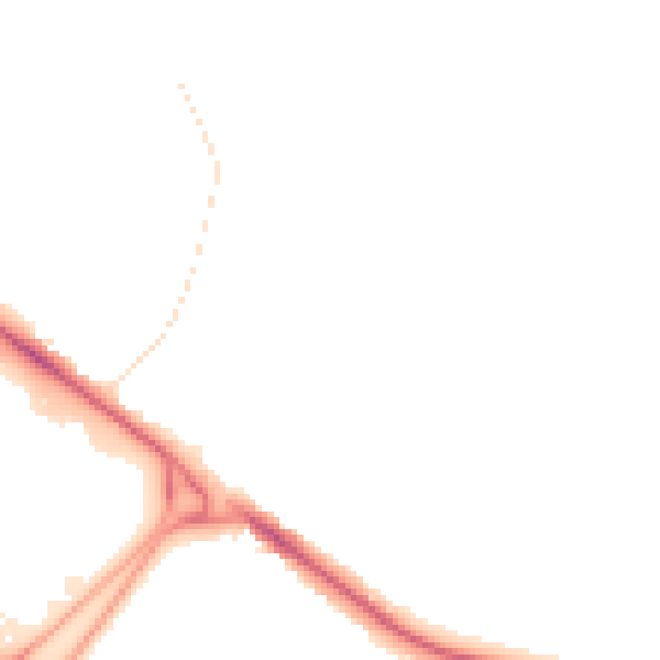 Night-time road noise heatmap for BL6 4LZ