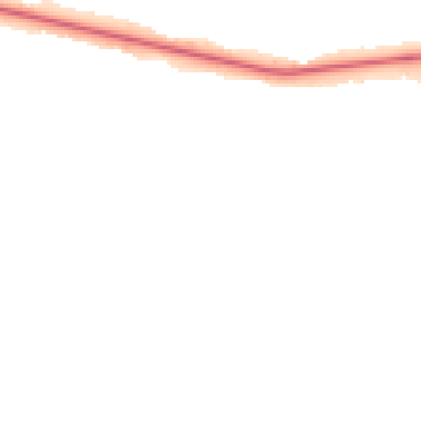 Night-time road noise heatmap for BL6 4PL
