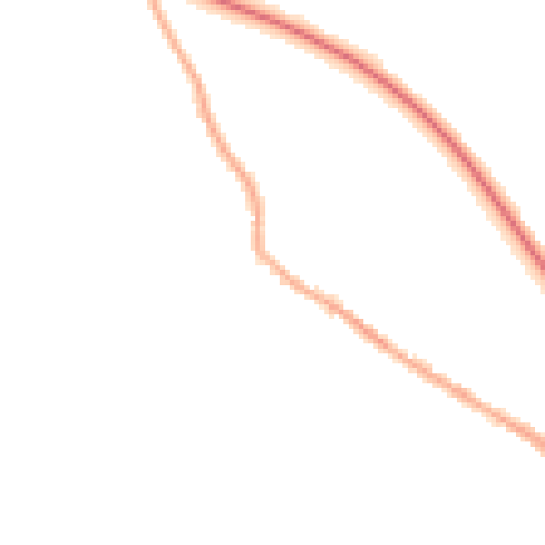 Night-time road noise heatmap for BL6 5EW